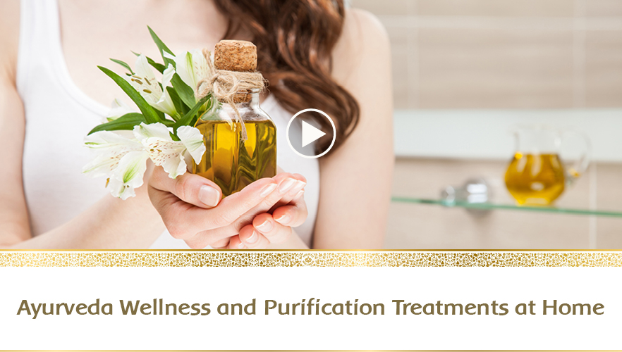 YouTube Webinar: Ayurveda wellness- and purification treatments at home